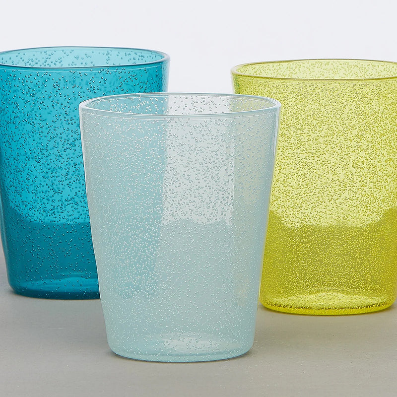Zani Serafino Memento Synth Verre à Eau Jaune en Méthacrylate