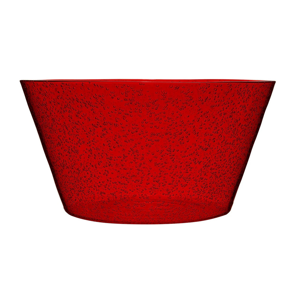Zani Serafino Memento Synth Saladier Centre de Table en Méthacrylate Rouge