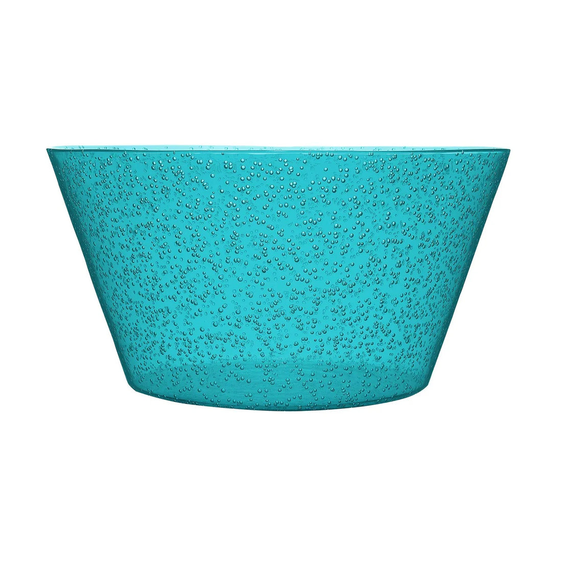 Zani Serafino Saladier Synth Bowl Turquoise en Méthacrylate