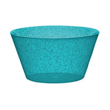 Zani Serafino Saladier Synth Bowl Turquoise en Méthacrylate