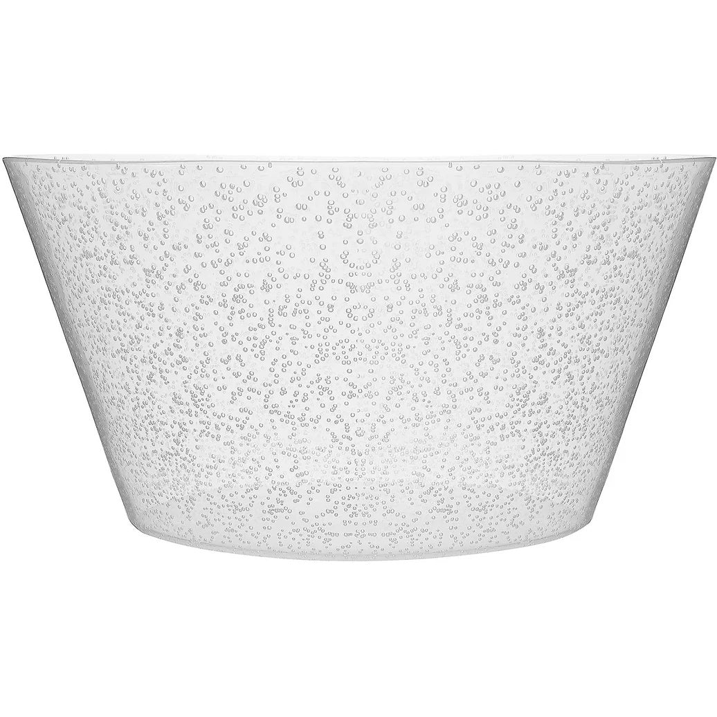 Zani Serafino Memento SYNTH Saladier Transparent Blanc en Méthacrylate