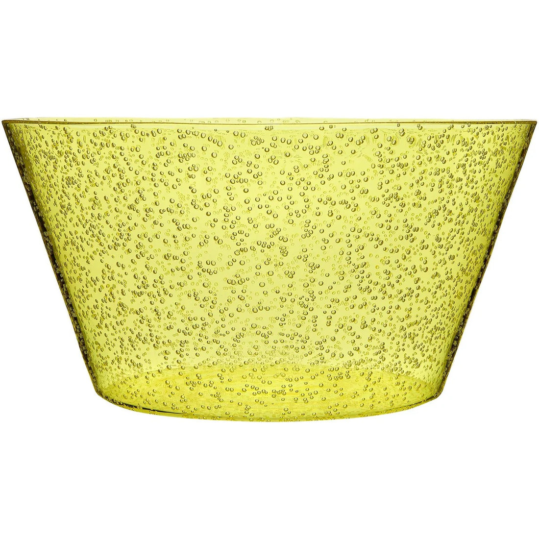 Zani Serafino Saladier Memento Synth Bowl Couleur Jaune Transparent