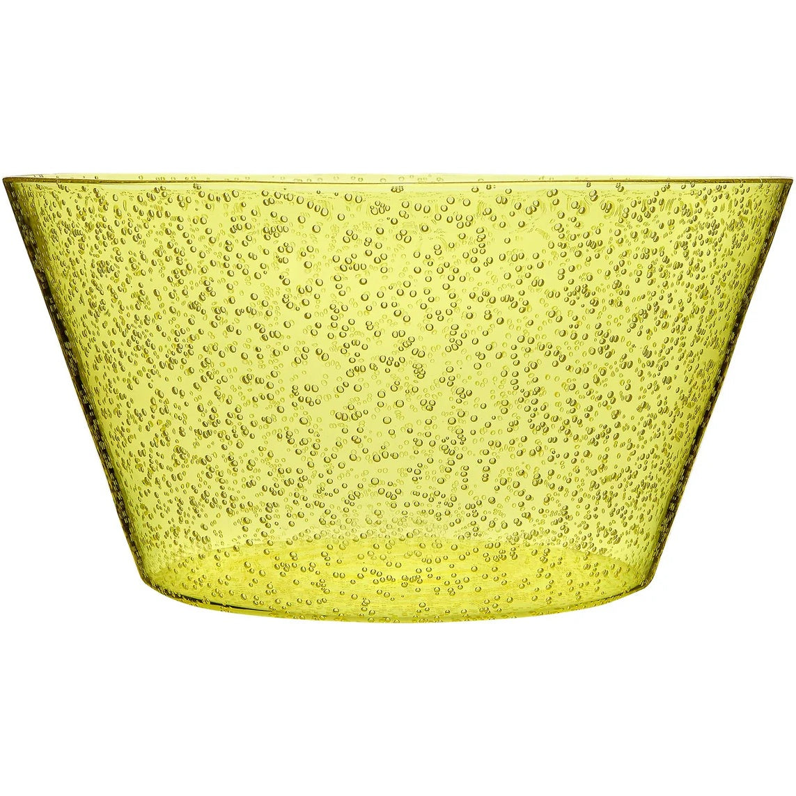 Zani Serafino Saladier Memento Synth Bowl Couleur Jaune Transparent