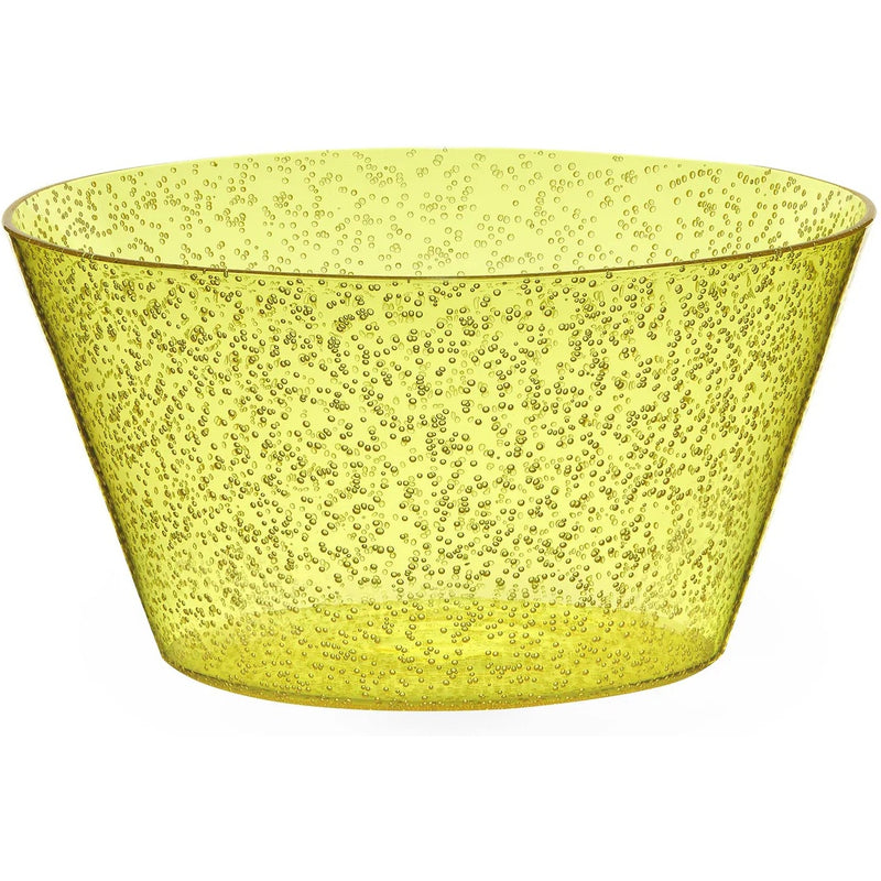 Zani Serafino Saladier Memento Synth Bowl Couleur Jaune Transparent