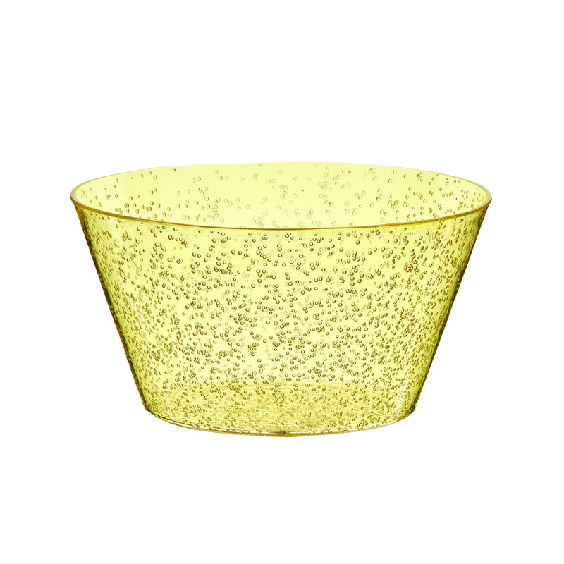 Zani Serafino Bol moyen Memento Synth en méthacrylate D 20 cm Couleur Jaune