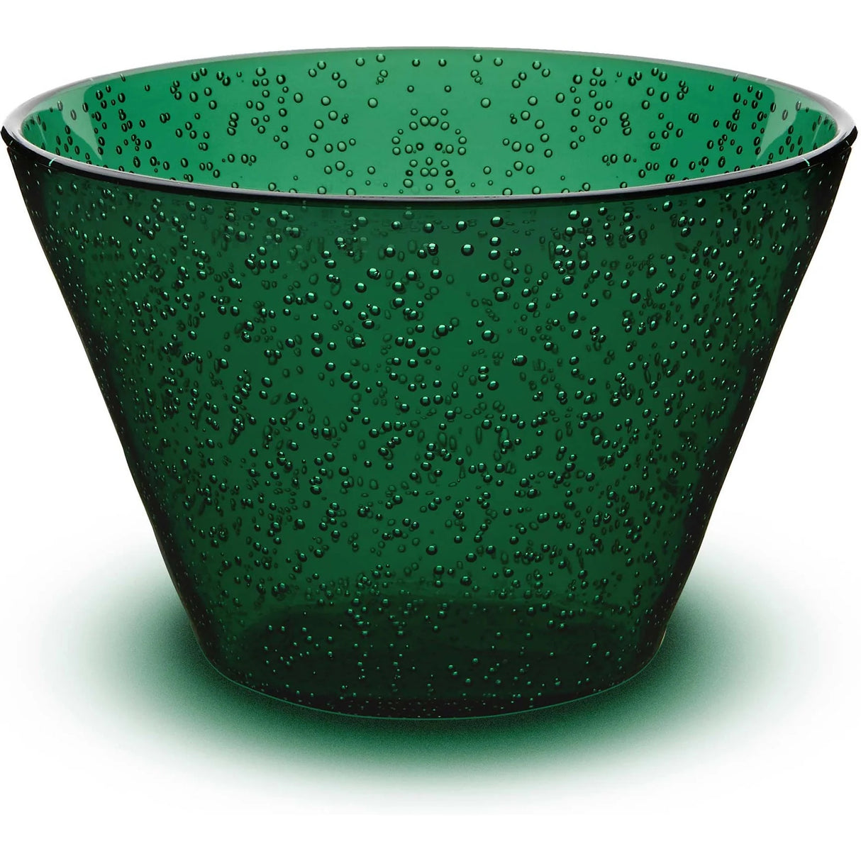 Zani Serafino Small Bowl Memento Synth en Méthacrylate D 11,50 Cm Couleur Émeraude