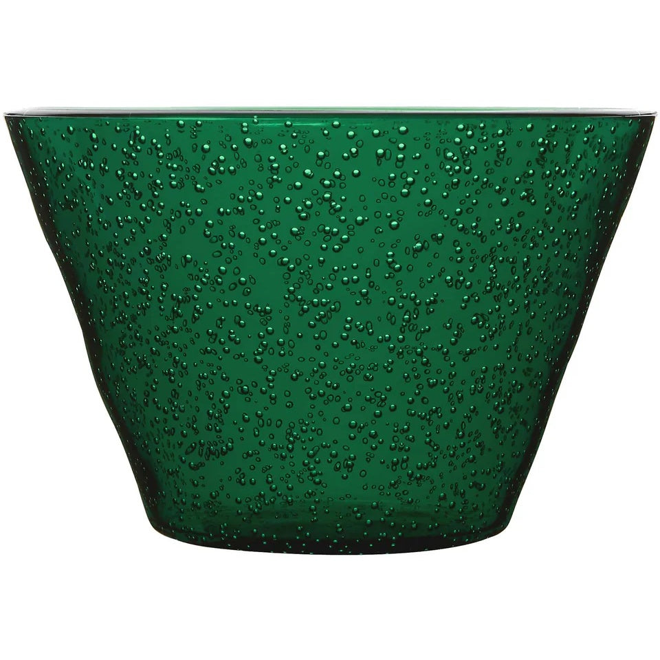 Zani Serafino Small Bowl Memento Synth en Méthacrylate D 11,50 Cm Couleur Émeraude