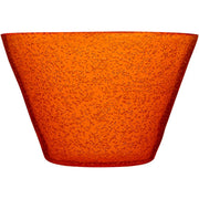 Zani Serafino Small Bowl Memento Synth en Méthacrylate D 11,50 Cm Couleur Orange
