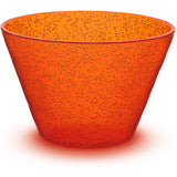 Zani Serafino Small Bowl Memento Synth en Méthacrylate D 11,50 Cm Couleur Orange