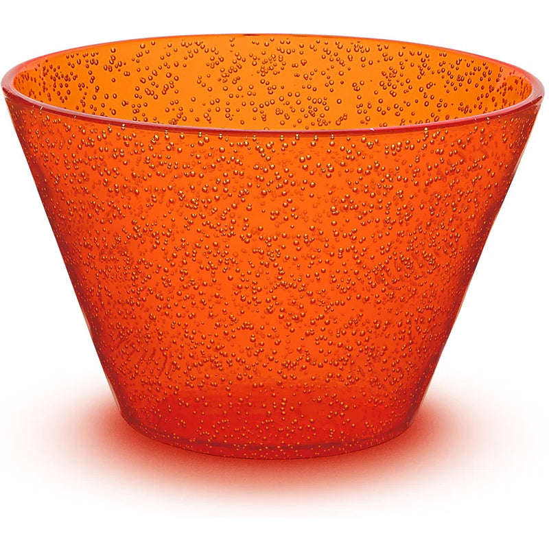 Zani Serafino Small Bowl Memento Synth en Méthacrylate D 11,50 Cm Couleur Orange