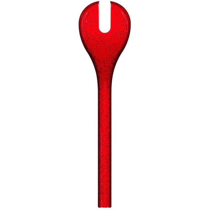 Zani Serafino Couverts à Salade Salad Server Me Synth Méthacrylate Rouge