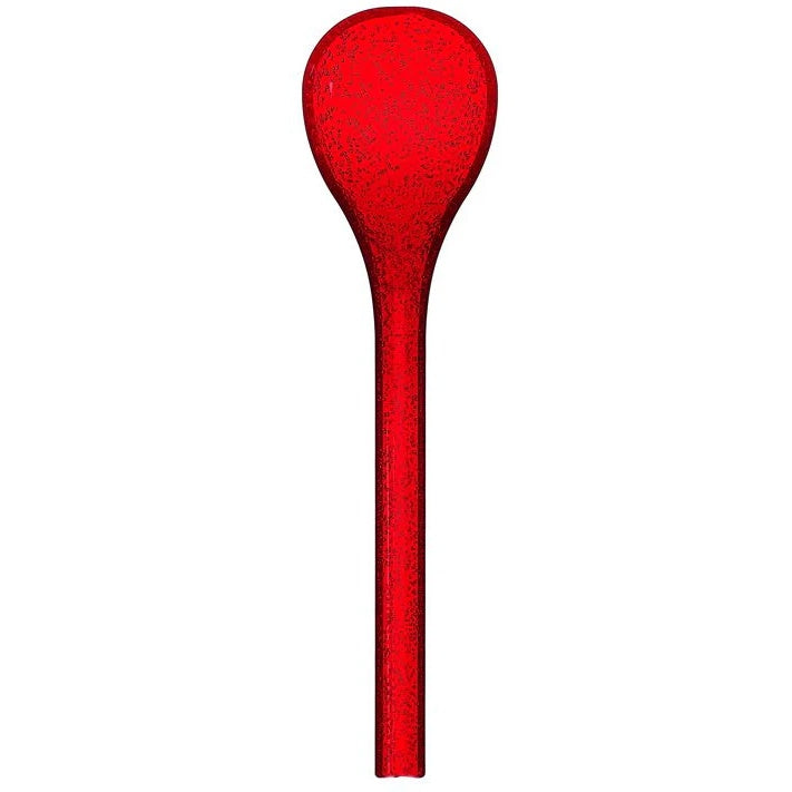 Zani Serafino Couverts à Salade Salad Server Me Synth Méthacrylate Rouge