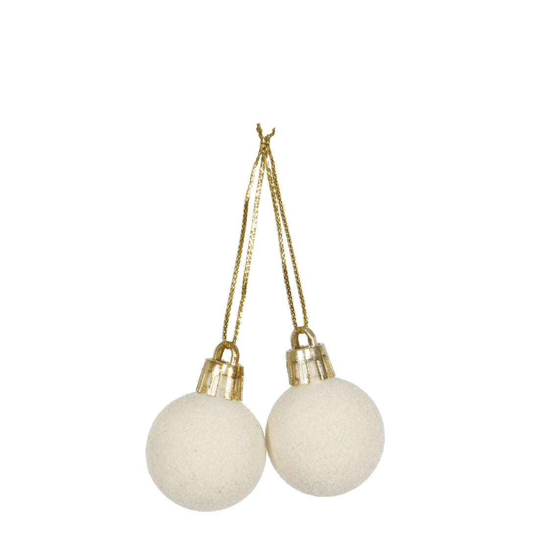 Piovaccari Set de 8 Clochettes de Noël Blanches Ø3 cm – Petites Clochettes Décoratives pour Sapin de Noël, Guirlandes, Décorations et Loisirs Créatifs