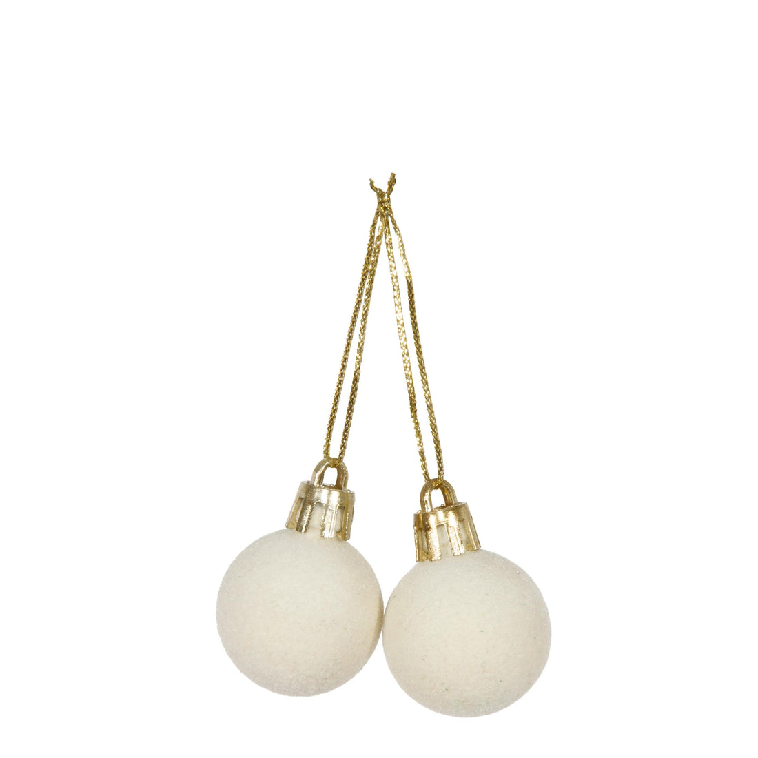 Piovaccari Set de 12 Clochettes de Noël Blanches Ø2 cm – Petites Clochettes Décoratives pour Sapin de Noël, Guirlandes, Décorations et Loisirs Créatifs