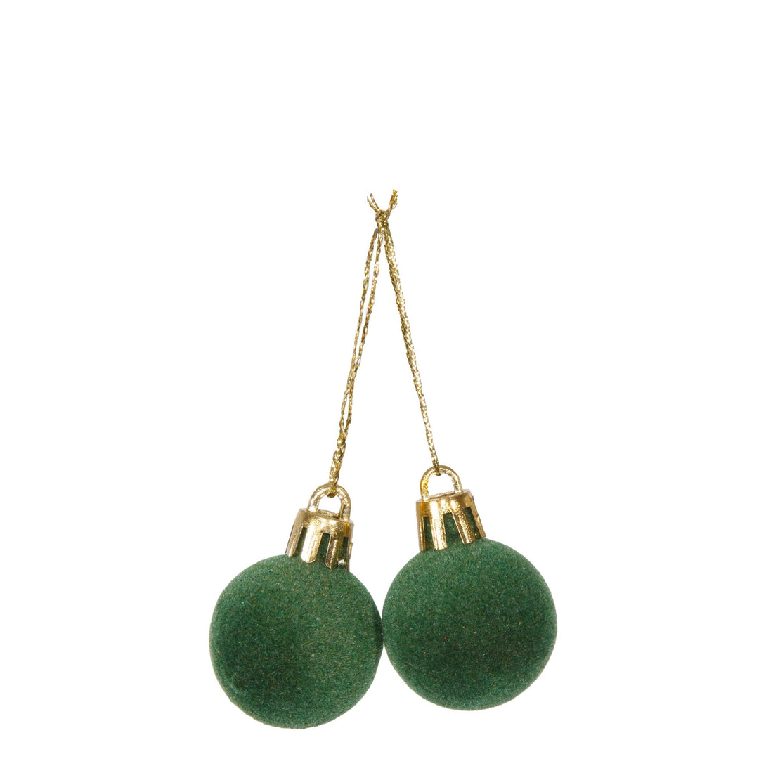 Piovaccari Set de 12 Clochettes de Noël Vert Foncé Ø2 cm – Petites Clochettes Décoratives pour Sapin de Noël, Guirlandes, Décorations et Loisirs Créatifs