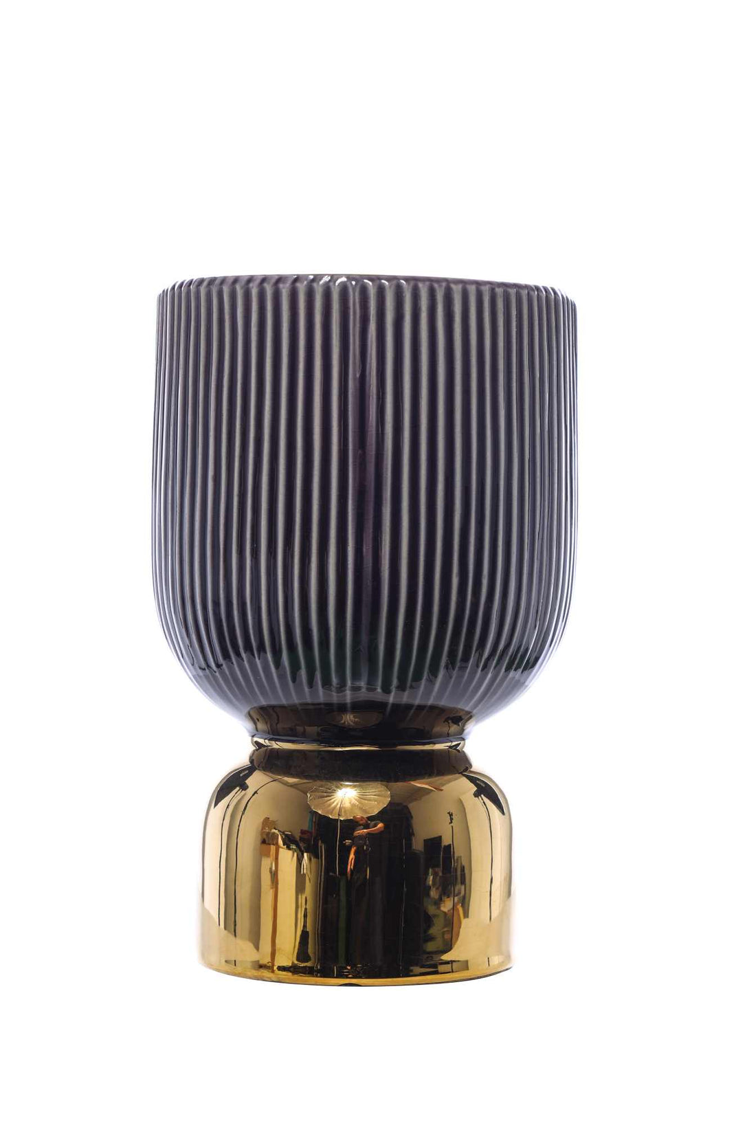 Vase en céramique ARPIMEX 16 x 16 x 27 cm Violet