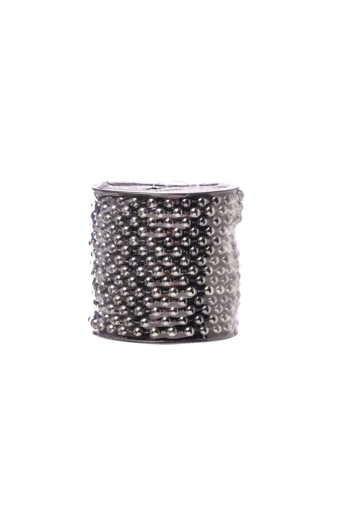 Guirlande de perles de Noël ARPIMEX Ø 6 mm L 10 m Plastique Gris