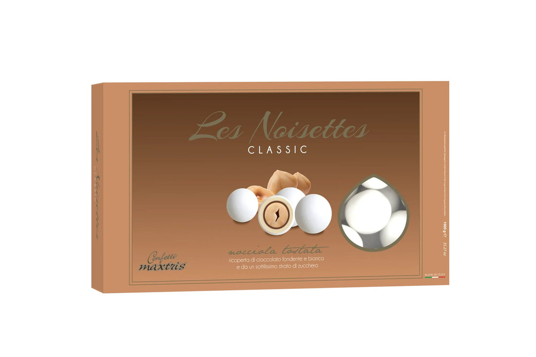 Maxtris Dragées Cioconocciola Les Noisette Classique Blanc 1 Kg