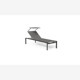 Pare-soleil Talenti Nunù pour solarium, noir anthracite