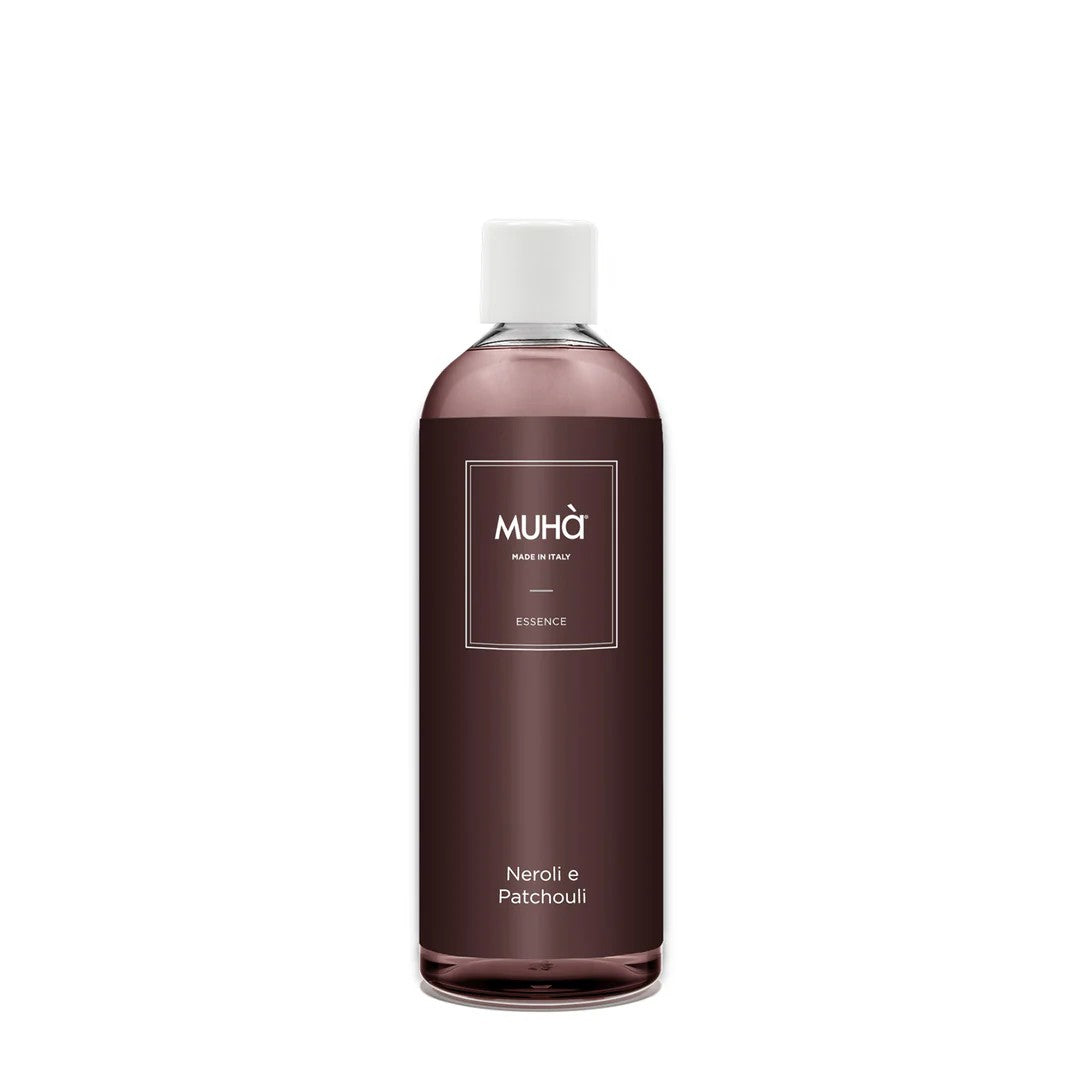 Recharge d'essence Muhà, parfum Neroli et Patchouli pour Flower 500 ml