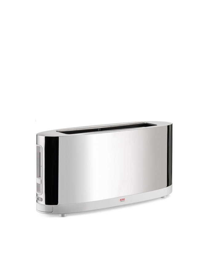 Alessi Grille-pain avec grille chauffe-viennoiseries Blanc