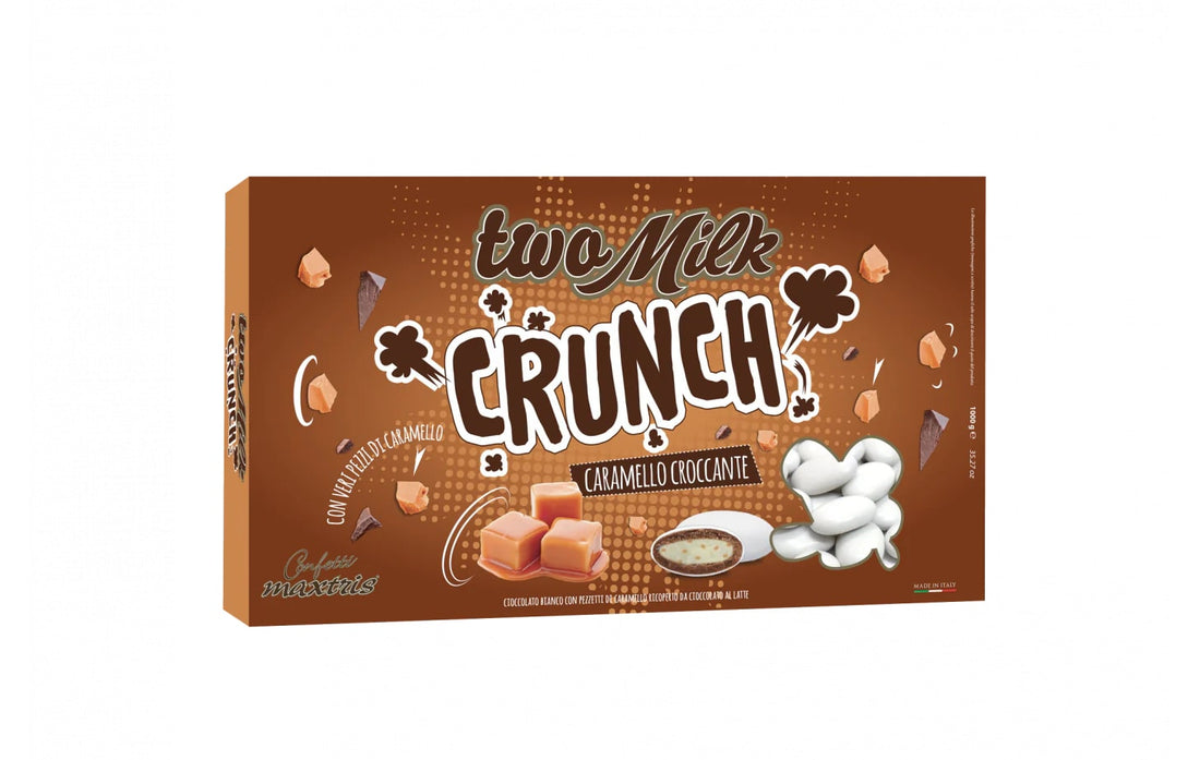 Maxtris Dragées Two Milk Crunch Caramel Croquant 1 Kg