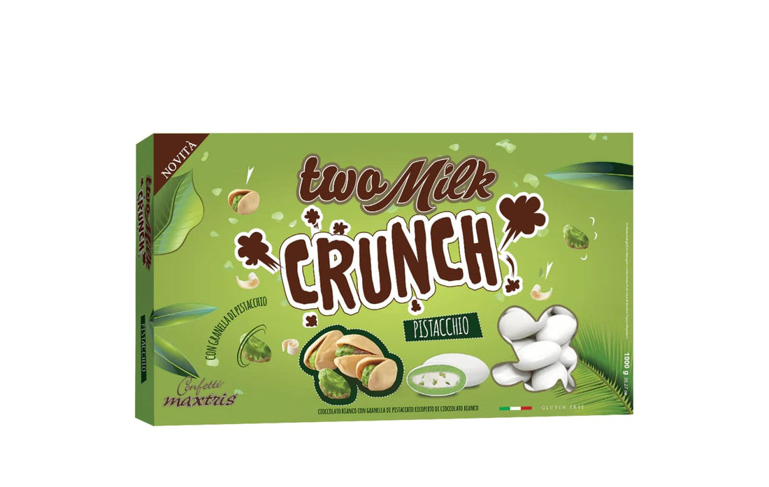 Maxtris Dragées Two Milk Crunch Pistache 1 kg