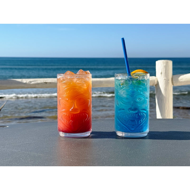 Verre Tiki Brevetti WAF George 44 cl, plastique transparent, 1 pièce