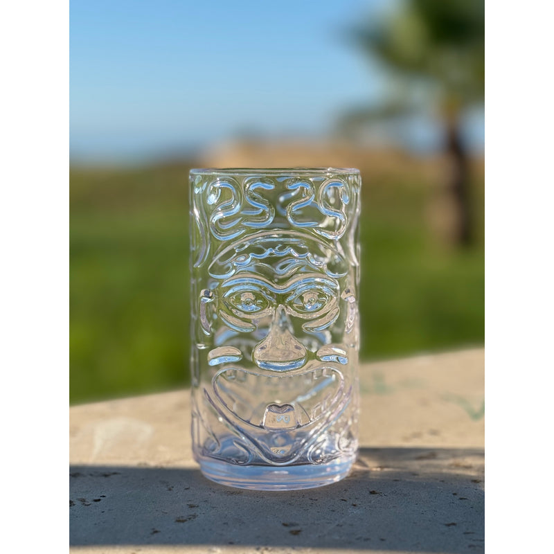 Verre Tiki Brevetti WAF George 44 cl, plastique transparent, 1 pièce