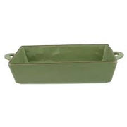 ROSE &amp; TULIPES Concerto Plaque de cuisson vert olive 38 x 22 x 7,5 cm