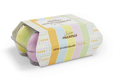 maxtris maxtris confezione uova gallina confettate 240 gr 6 pz colorate ean 8022470213270