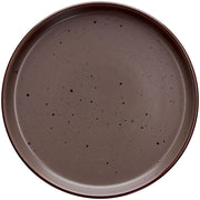 Tognana Urban Bruges Piatto Dessert in Stoneware Marrone Ø20,5xH2,5 cm – Piattino Elegante in Gres per Dolci e Frutta