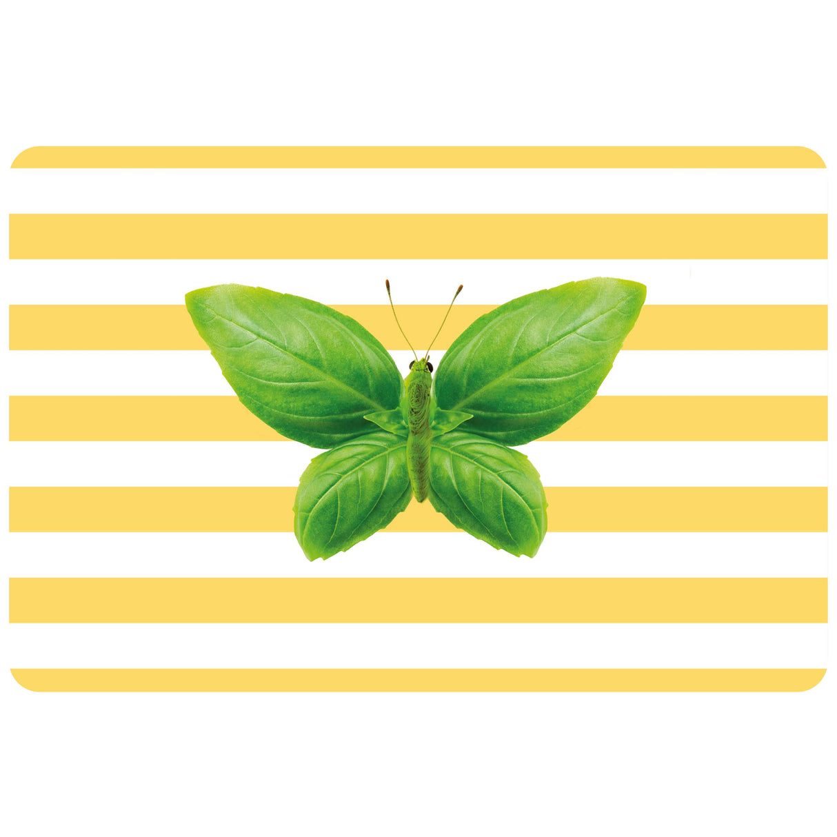 Set de table double face WD LifeStyle 43 x 30 cm en PVC avec motif papillon