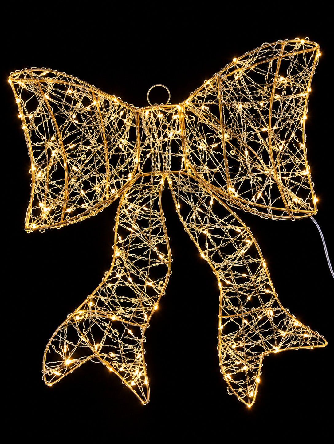Ad Trend Nœud de Noël avec 500 LED Intérieur/Extérieur 48x54 cm Lumière Chaude