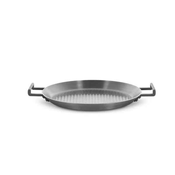 Alessi Poêle à griller Convivio D 29 cm Acier inoxydable trilaminé