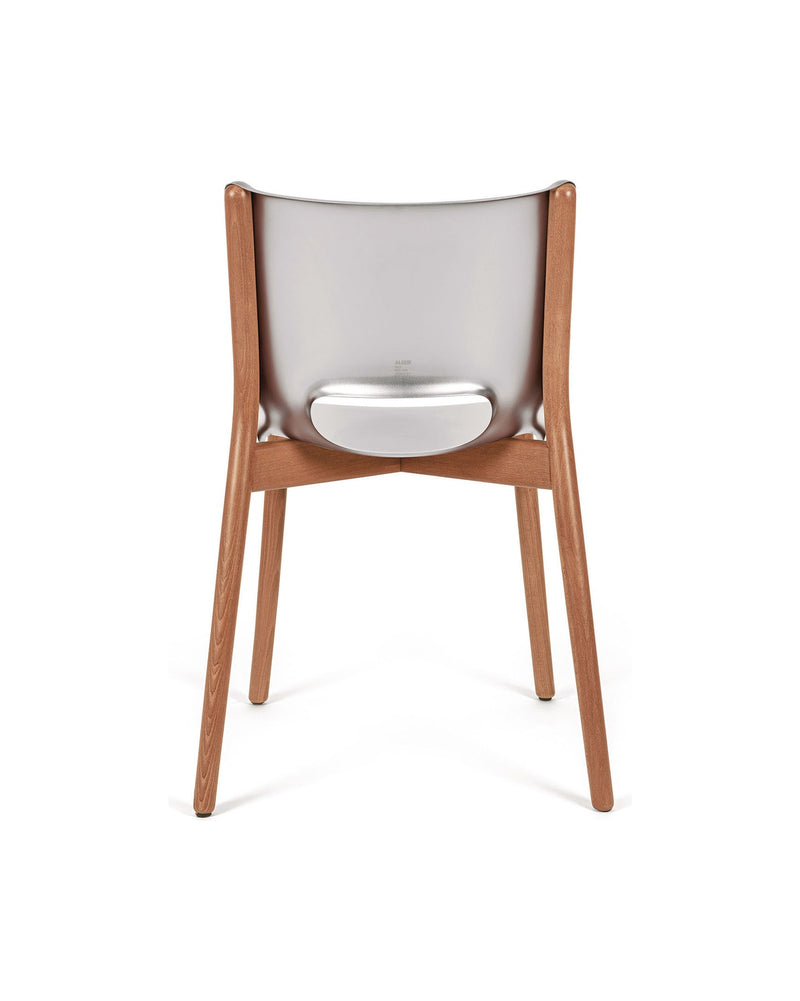 Alessi Poêle sedia monoscocca PS19 S inox satinato, design Philippe Starck – foto 3