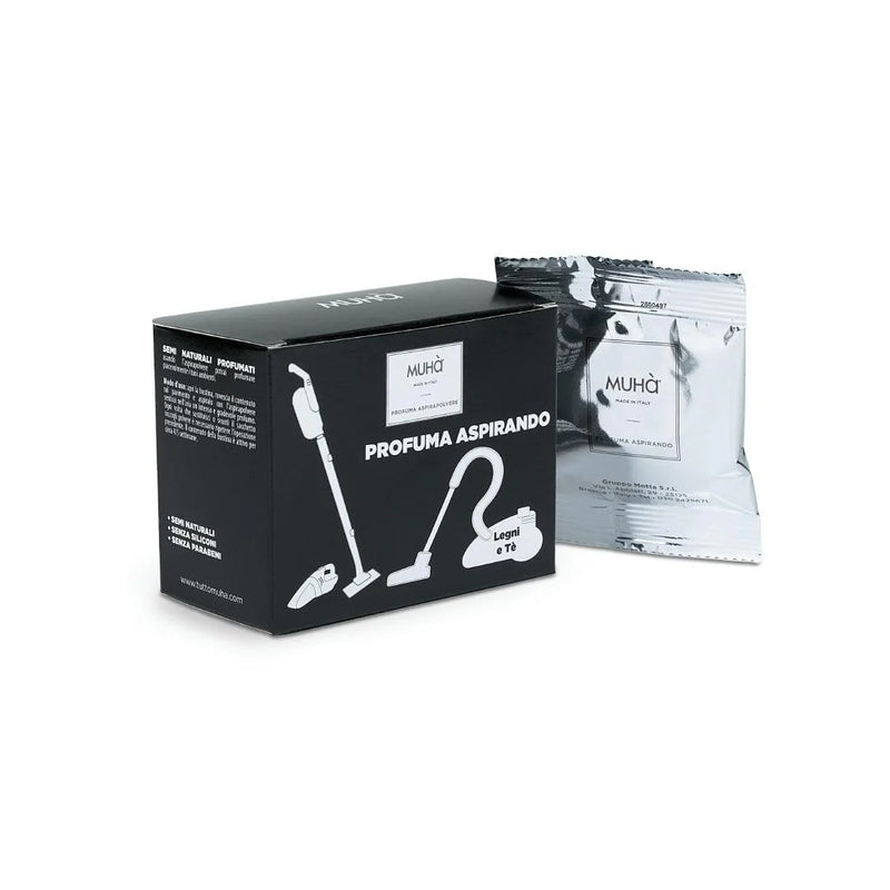 Muhà Lot de 5 sachets parfums d'aspirateur Bois et Thé