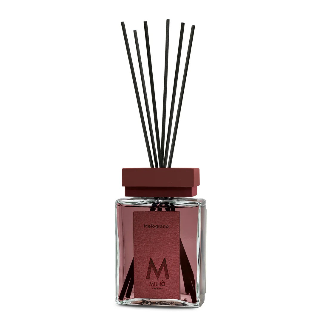 Muhà Luxe Parfum d'Ambiance Diffuseur à Bâtonnets Grenade 200 ml