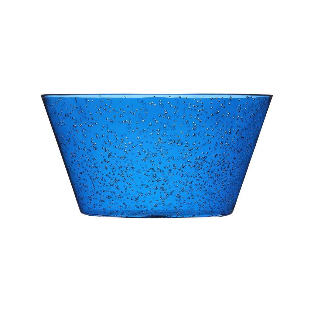 Zani Serafino Bol moyen Memento Synth en méthacrylate D 20 cm couleur bleu profond