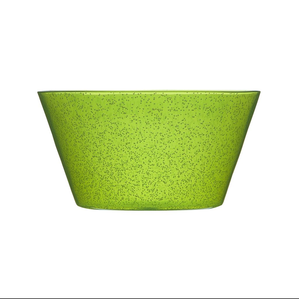 Zani Serafino Bol moyen Memento Synth en méthacrylate D 20 cm Couleur citron vert