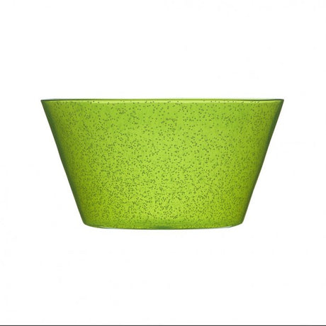 Zani Serafino Bol moyen Memento Synth en méthacrylate D 20 cm Couleur citron vert