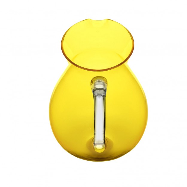 Zani Serafino Caraffa Synth Pichet couleur jaune en MS-Méthacrylate