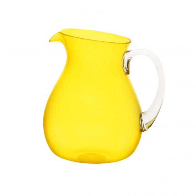 Zani Serafino Caraffa Synth Pichet couleur jaune en MS-Méthacrylate