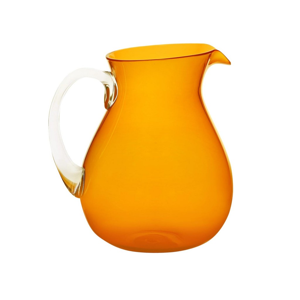 Zani Serafino Caraffa Synth Pichet en MS-Méthacrylate Couleur Mandarin