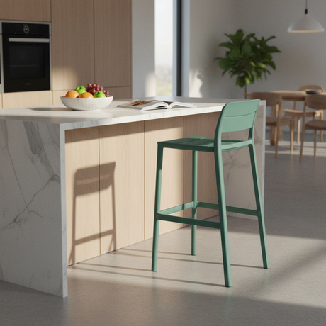 Cassia Stool Maya Kitchen Sage Green