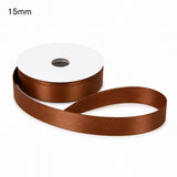 Ruban Double Satin Couleur Mocha Mousse 15 mm x 50 m ETM
