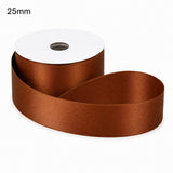 Ruban Double Satin ETM Couleur Mocha Mousse 25 mm x 50 m