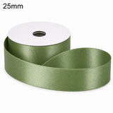 ETM Nastro Doppio Raso Colore Verde Salvia 25 mm x 50 m
