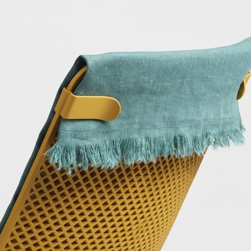 Dettaglio due linguette clip Nardi Net Lounge