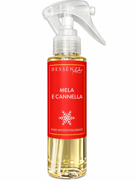 DESSENZE Parfum pour Sapin de Noël Christmas Spray Pomme et Cannelle 100 ml – Spray Parfumé de Noël